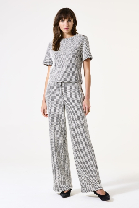 Garcia zwarte dames broek | Model