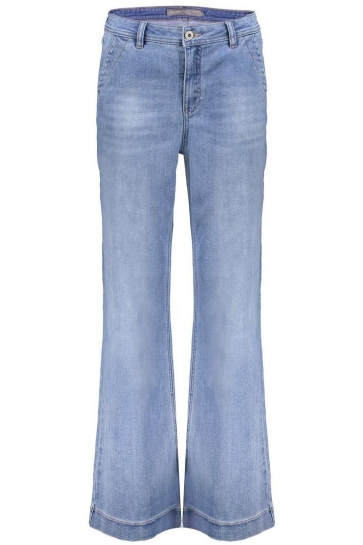 Geisha Jeans WIDE LEG JEANS 51000 10 Stonebleach denim