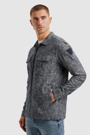 PME legend Overhemd SHIRT JACKET MET RITSSLUITING PSI2502228 5281