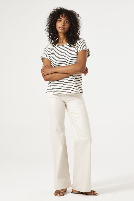 Garcia ecru dames jeans | Model