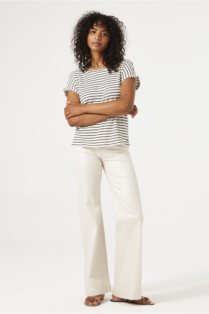 Garcia ecru dames jeans | Model