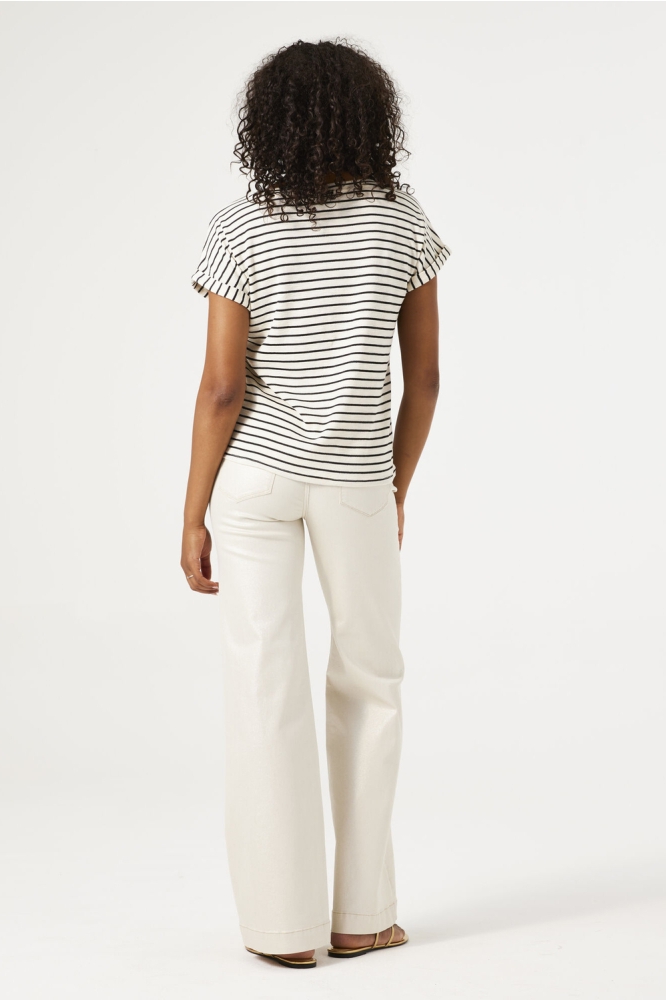 Garcia ecru dames jeans | Model
