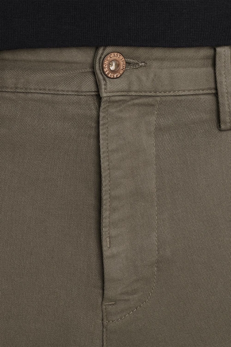 Cast Iron chino slub stretch