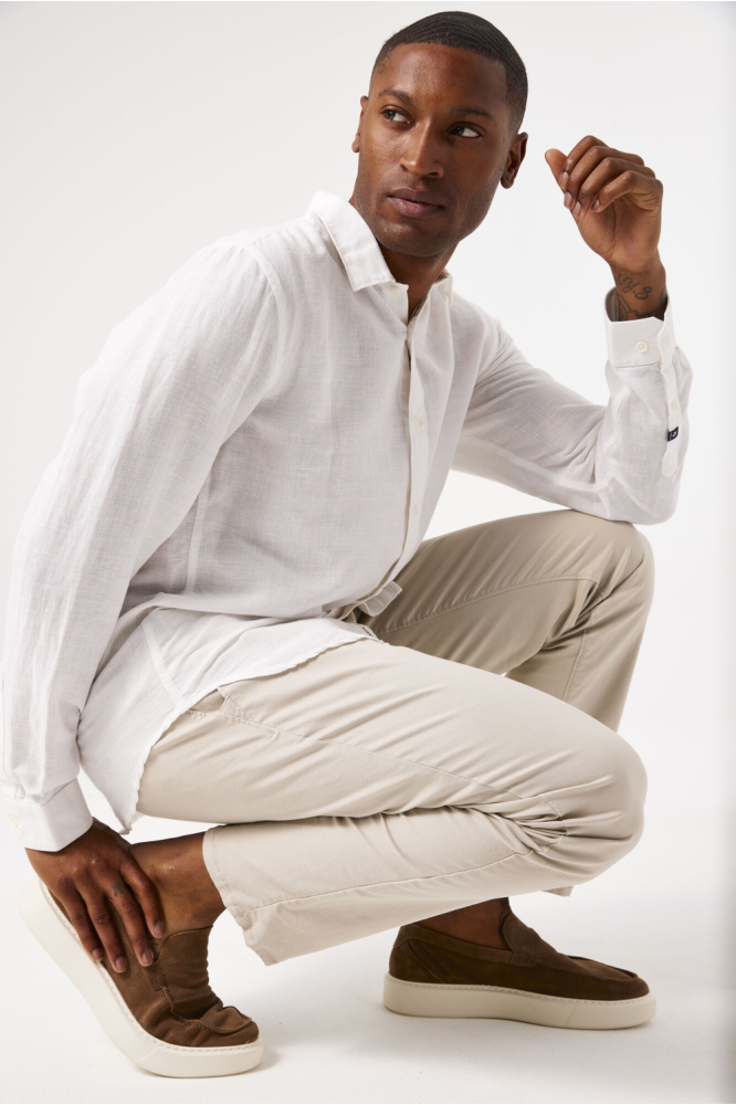 Garcia beige heren broek | Model