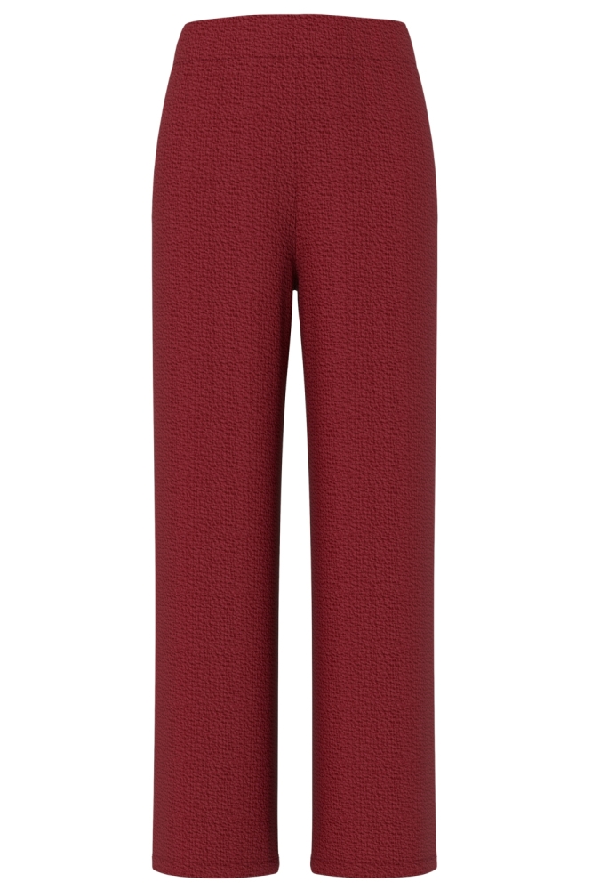 Pieces rode dames broek | Vooraanzicht