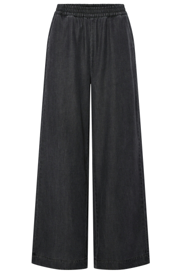 Pieces Broek PCJASMINE HW LOOSE PULL UP DENIM PA 17159266 BLACK DENIM