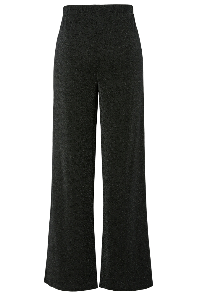 Pieces zwarte dames broek | Achteraanzicht