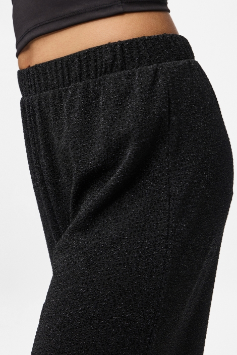 Pieces zwarte dames broek | Close up