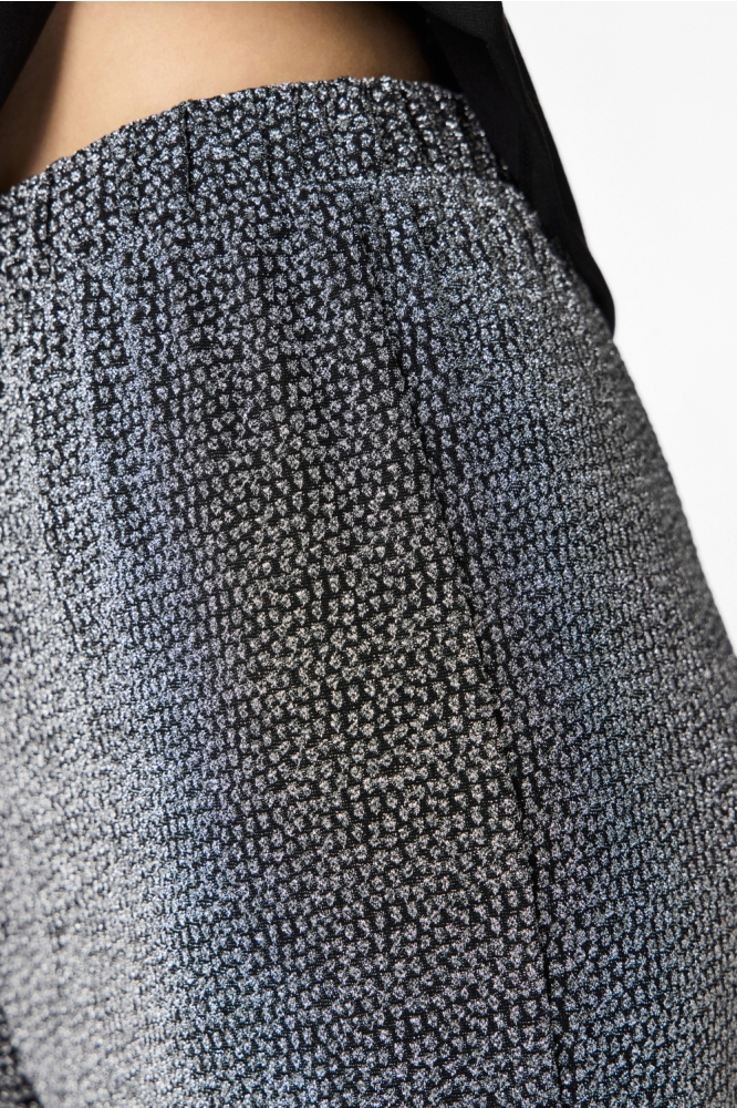 Pieces zwarte dames broek | Close up