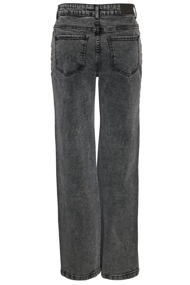 Noisy may grijze dames jeans | Achteraanzicht