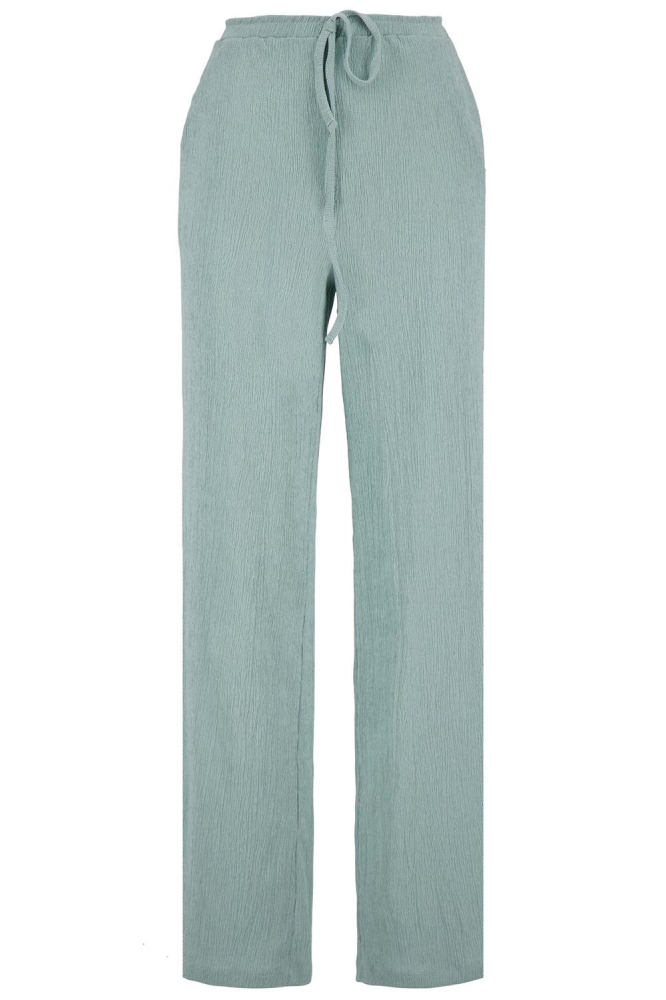 Zusss blauwe dames broek | Vooraanzicht