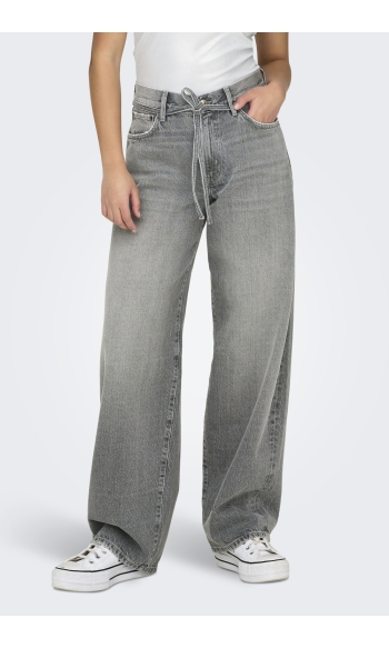 ONLGIANNA MW STRAIGHT DOT757 DNM NO 15338246 MEDIUM GREY DENIM