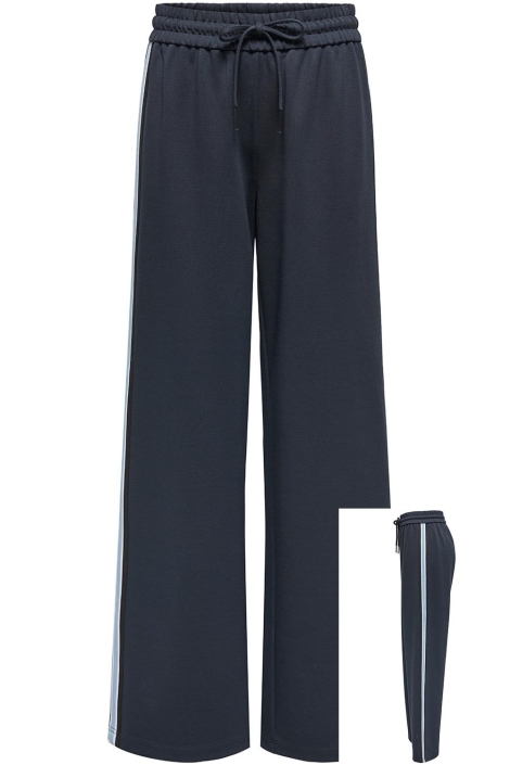 Only blauwe dames broek | Vooraanzicht