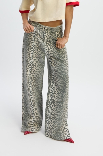 Refined Department Jeans HARVEY R2502176593 850 LEOPARD