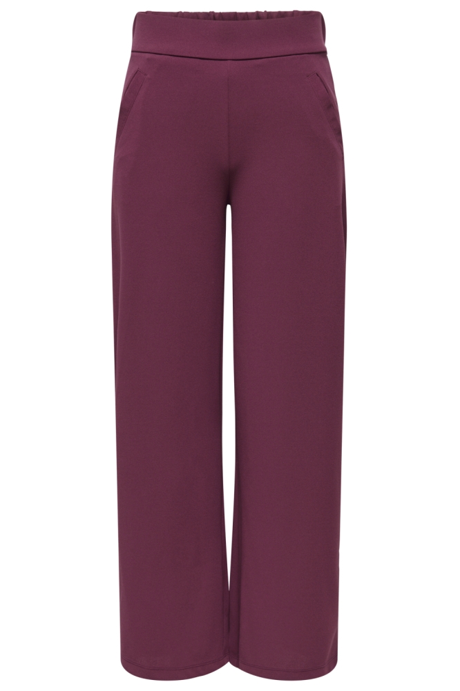 Jacqueline de Yong bordeaux dames broek | Vooraanzicht