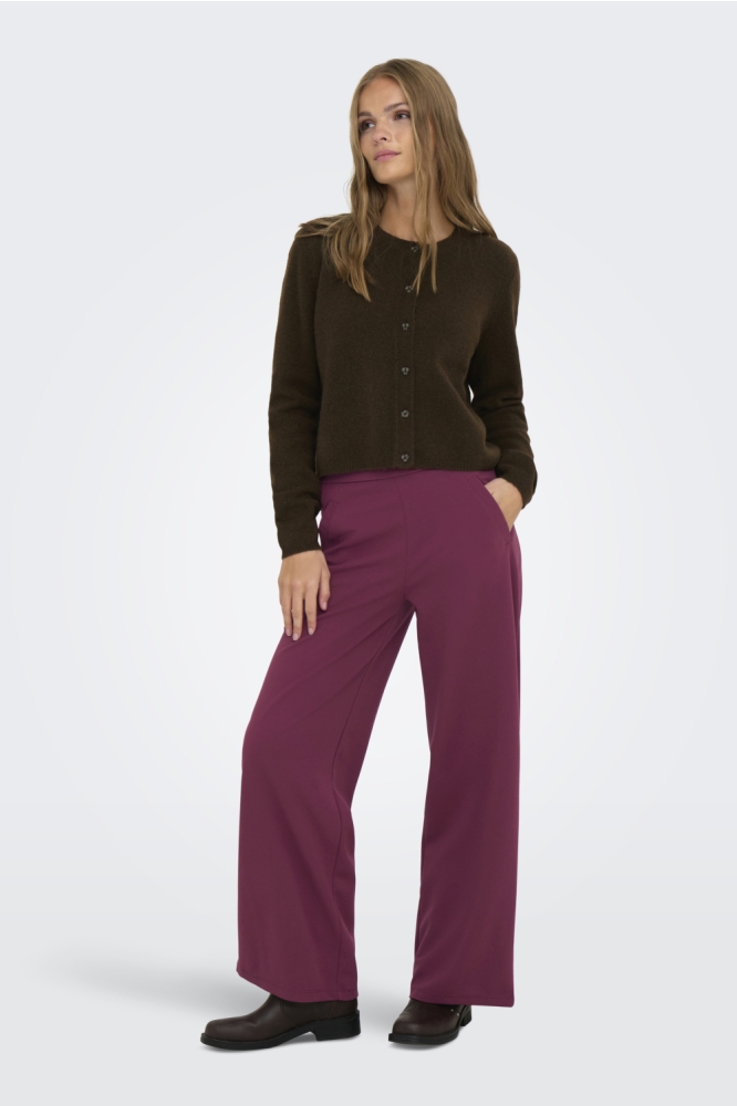 Jacqueline de Yong bordeaux dames broek | Model