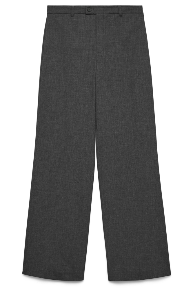 Vero Moda grijze dames broek | Vooraanzicht