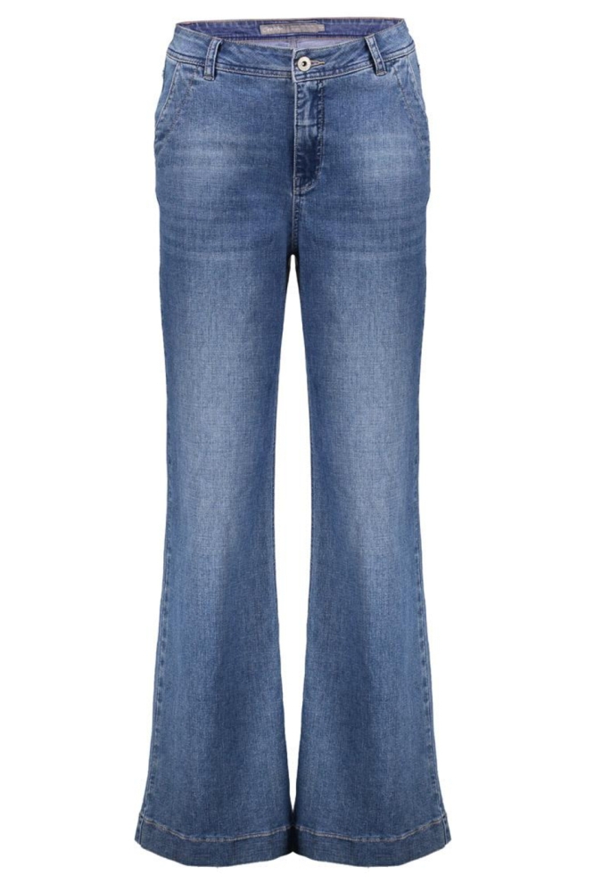 Geisha blauwe dames jeans | Vooraanzicht