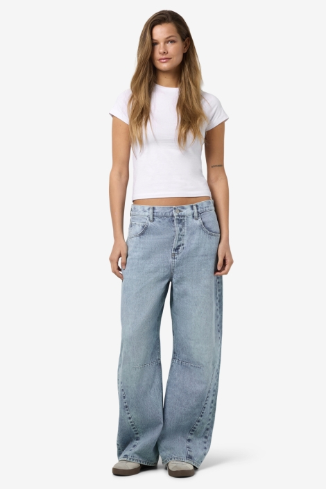 Noisy may blauwe dames jeans | Model