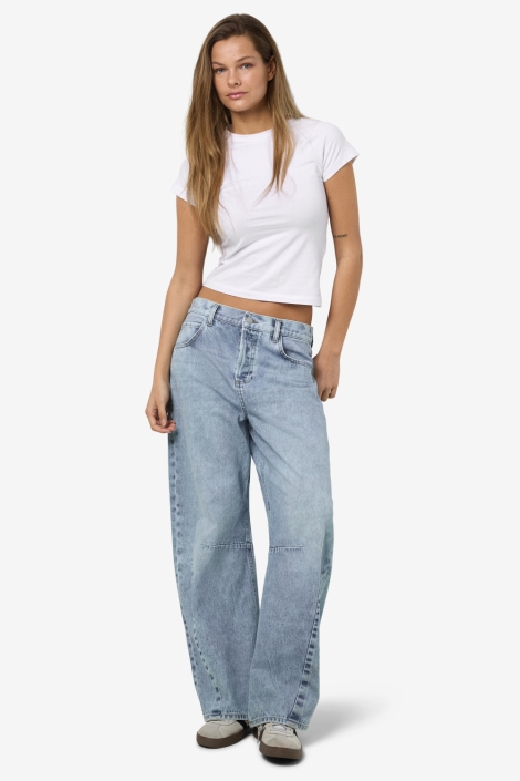 Noisy may blauwe dames jeans | Model