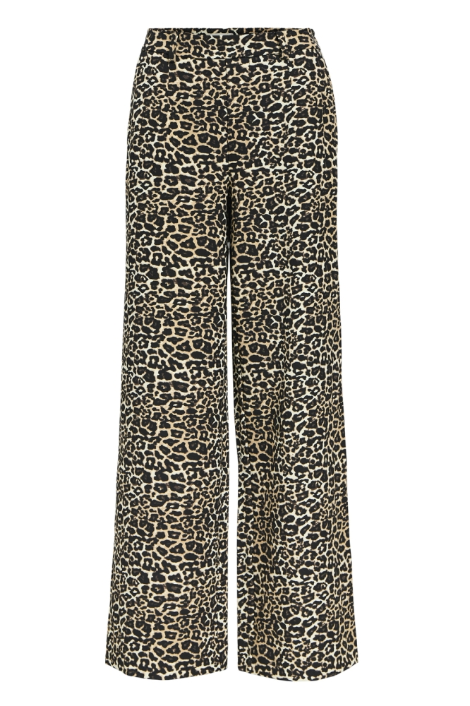 Object beige dames broek | Vooraanzicht