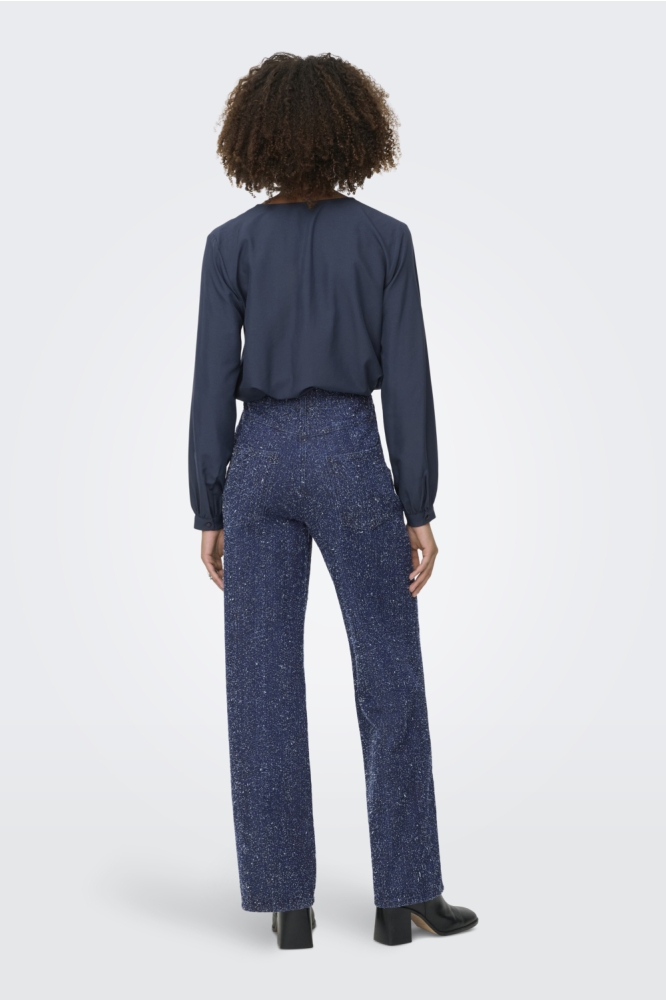 Jacqueline de Yong blauwe dames jeans |