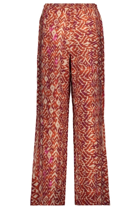 Jacqueline de Yong oranje dames broek | Achteraanzicht