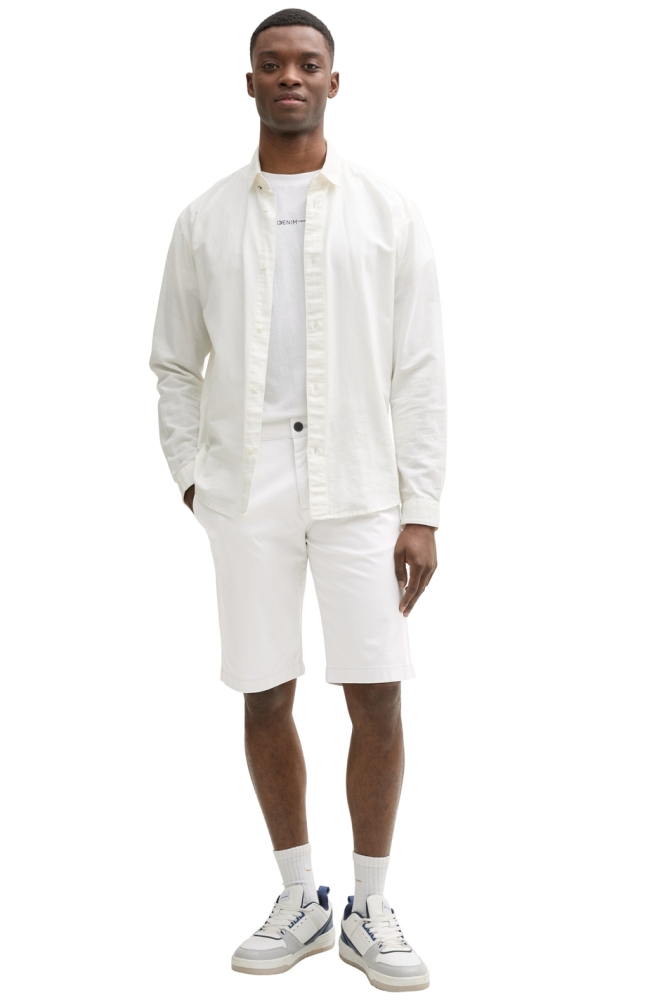 Tom Tailor grijze heren korte broek | Model