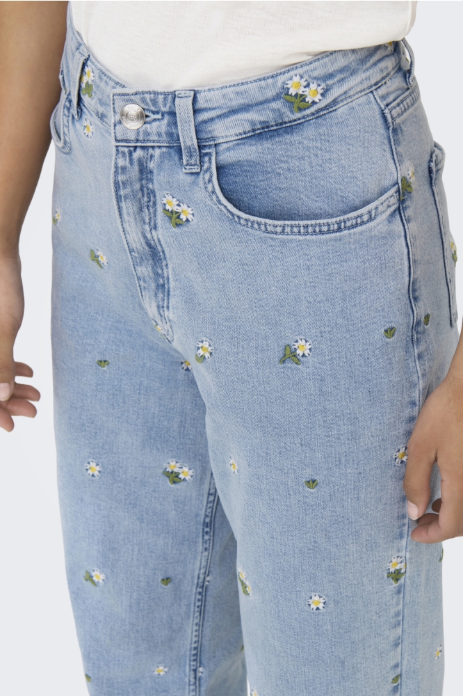 Only blauwe dames jeans | Close up