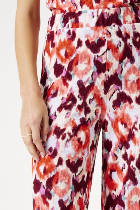 Garcia multi color dames broek | Close up