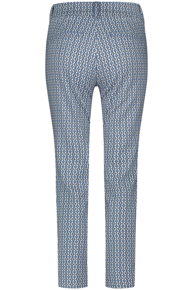 Red Button blauwe dames broek | Achteraanzicht