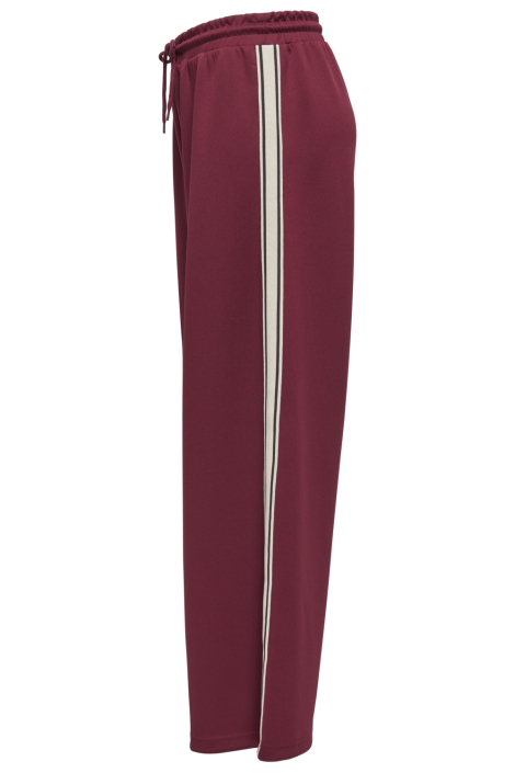 Only bordeaux dames broek | Zijaanzicht