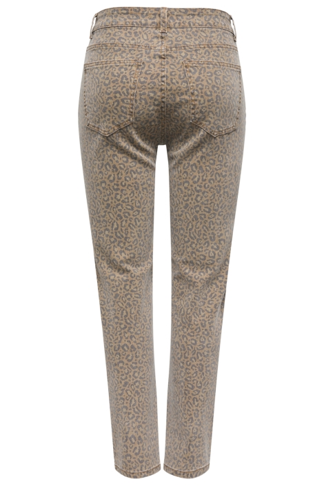 Only beige dames jeans | Achteraanzicht