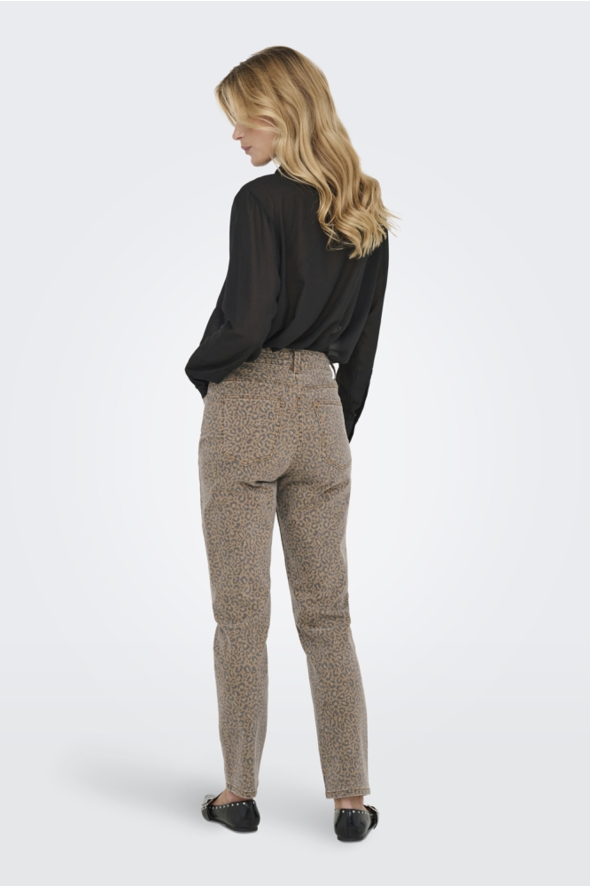Only beige dames jeans | Model