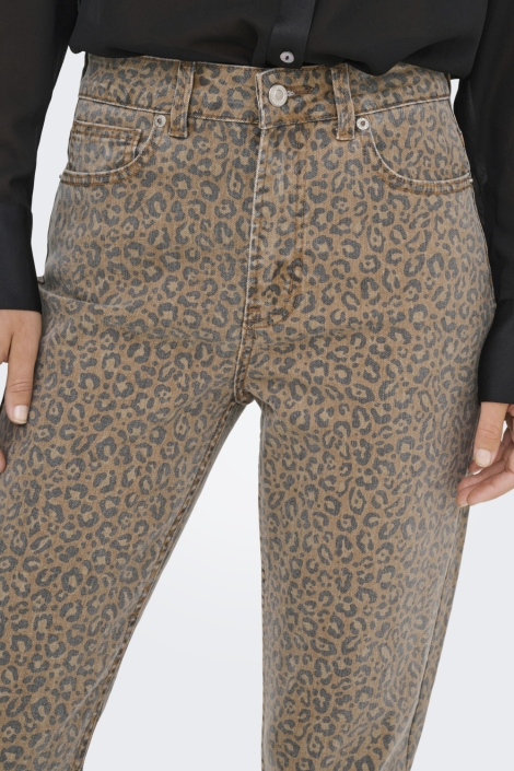 Only beige dames jeans | Close up