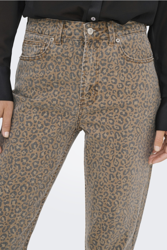 Only beige dames jeans | Close up