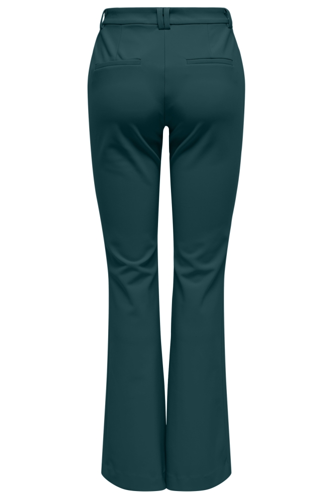 Only groene dames broek | Achteraanzicht