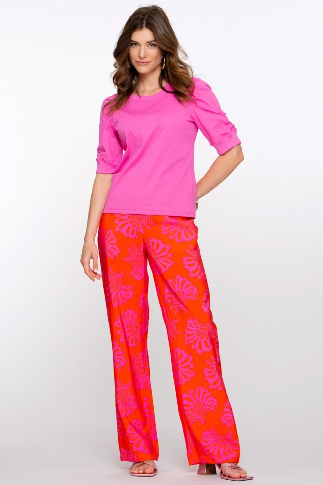 Geisha oranje dames broek | Model