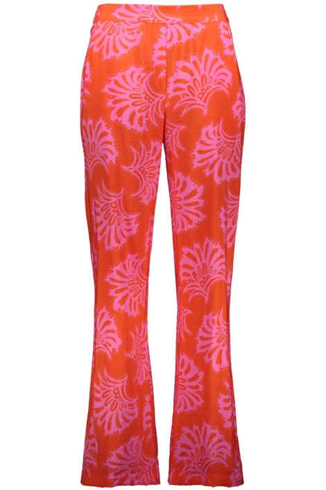 Geisha oranje dames broek | Vooraanzicht