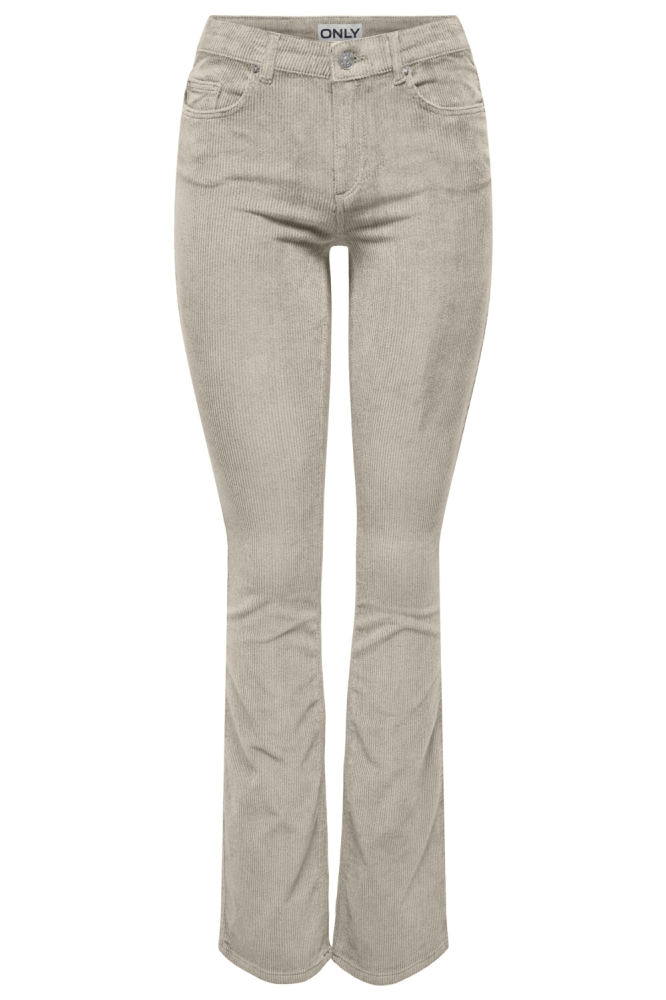 Only beige dames broek | Vooraanzicht