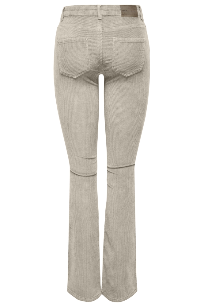 Only beige dames broek | Achteraanzicht