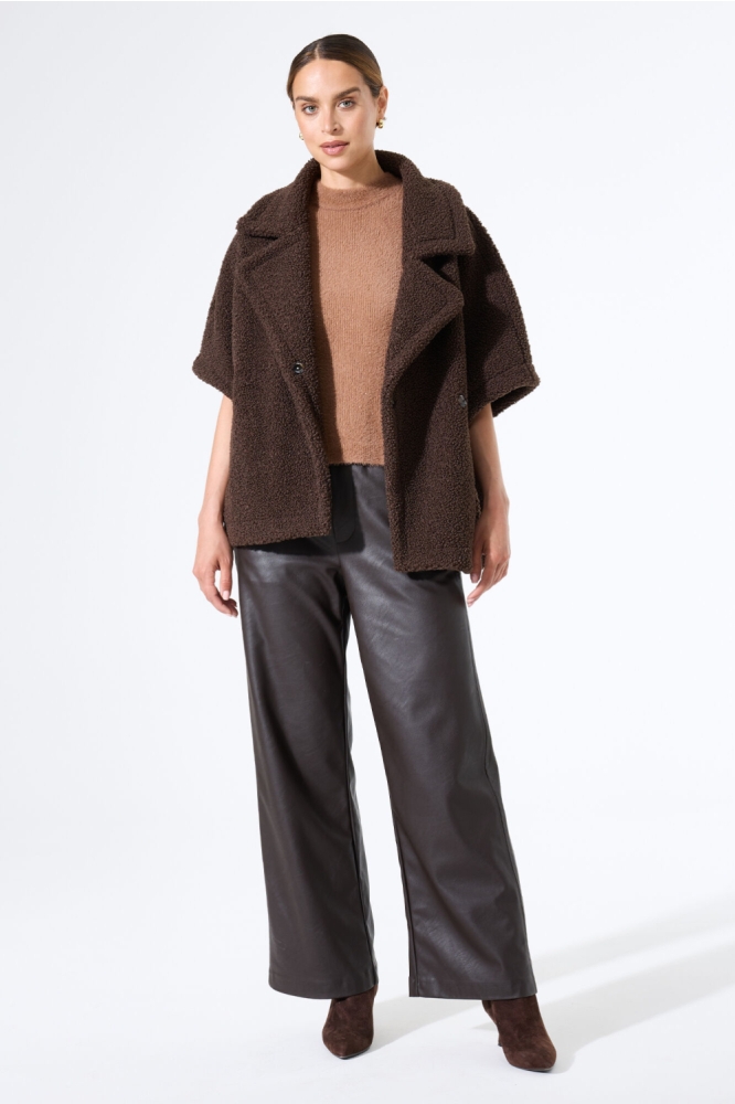 Garcia bruine dames broek | Model