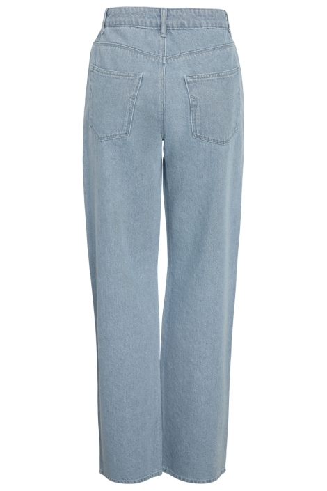 Noisy may blauwe dames jeans | Achteraanzicht