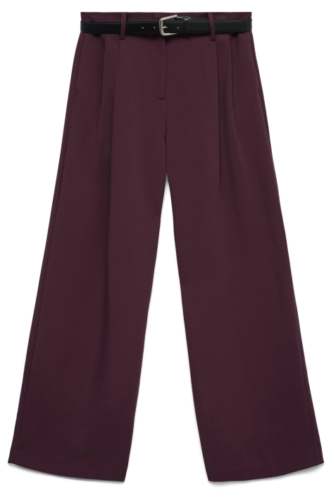 Vero Moda bordeaux dames broek | Vooraanzicht