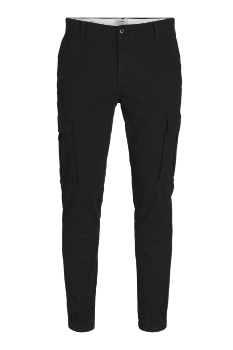 JJ Rebel zwarte heren broek | Vooraanzicht