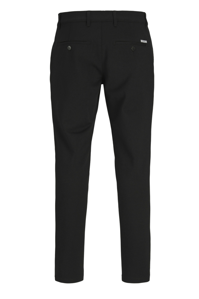 JJ Rebel zwarte heren broek | Achteraanzicht