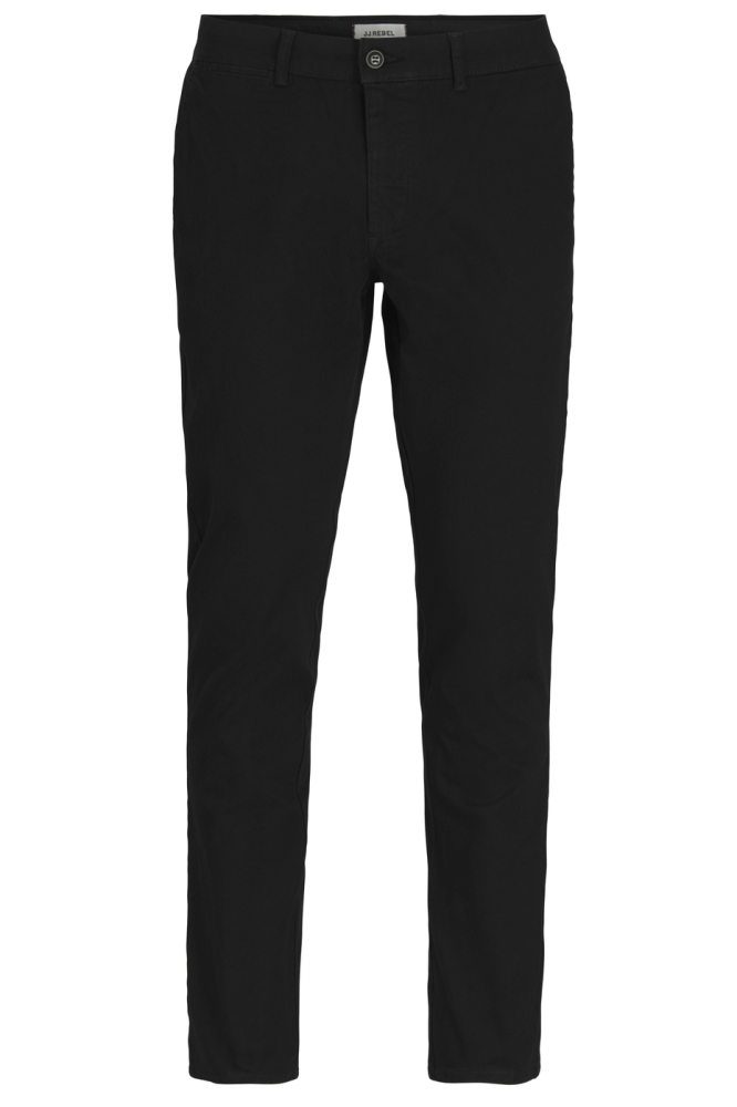 JJ Rebel zwarte heren broek | Vooraanzicht