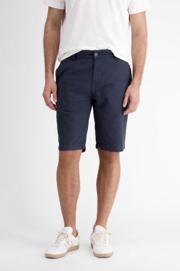 Lerros Broek CHINO BERMUDA MET LINNEN INHOUD 2549220 491