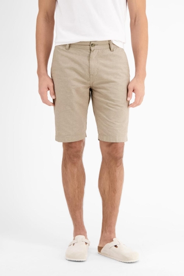 Lerros Broek CHINO BERMUDA MET LINNEN INHOUD 2549220 705
