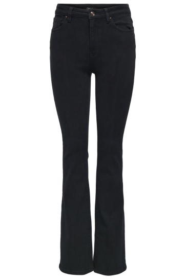 Only Jeans ONLMILA HW FLARED DNM BF BJ719 15336363 BLUE BLACK DENIM